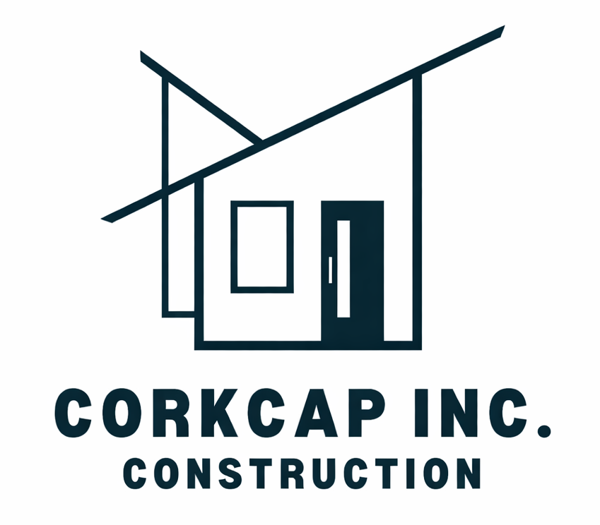 CorkCap Inc. Construction Logo